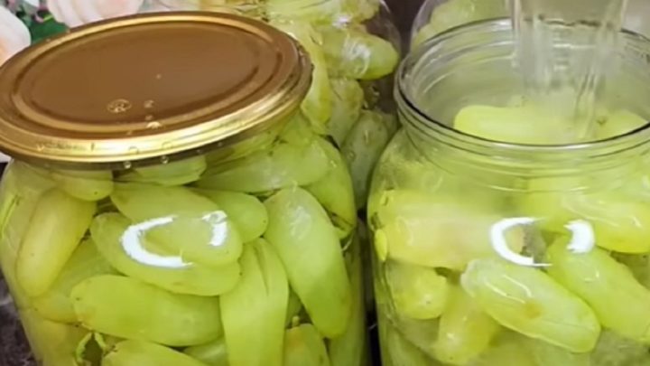 Hroznový kompot na zimu jen ze 3 ingrediencí