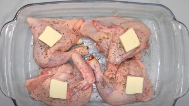 Kuře na pivě s tymiánem a vařenou rýží