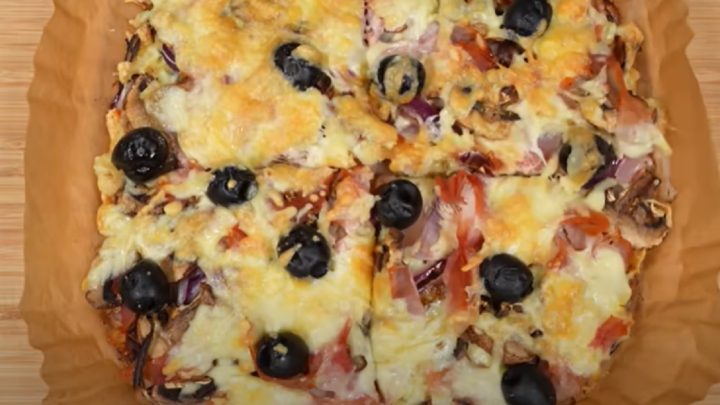 Bramborová pizza z horkovzdušné fritézy