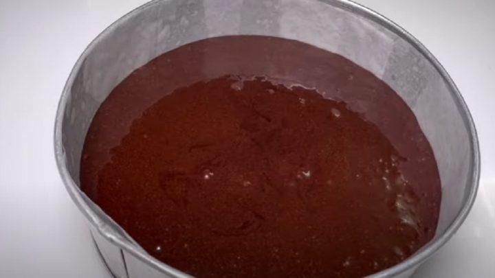 Čokoládový dort z horkovzdušné fritézy