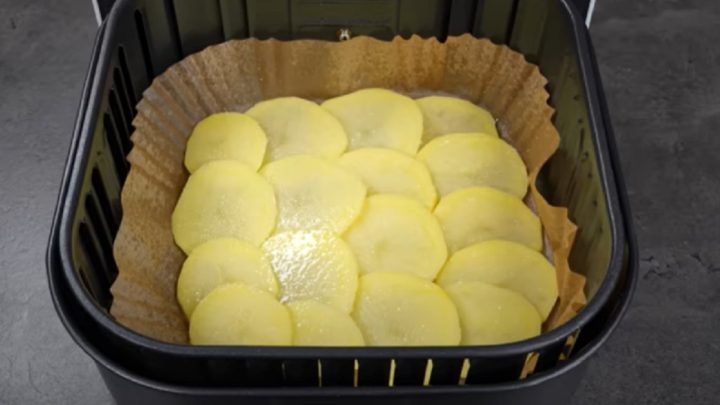 Bramborová pizza z horkovzdušné fritézy