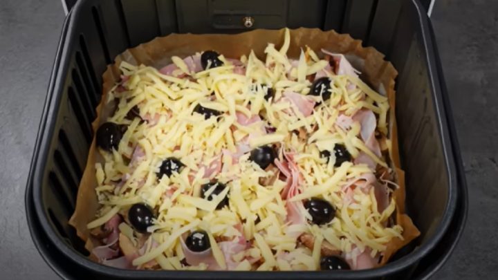 Bramborová pizza z horkovzdušné fritézy