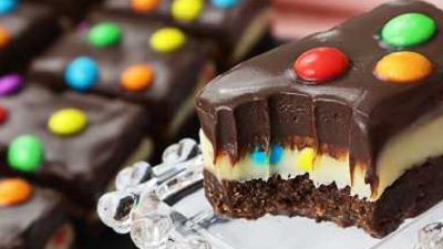 Rychlý nepečený čokoládový řez