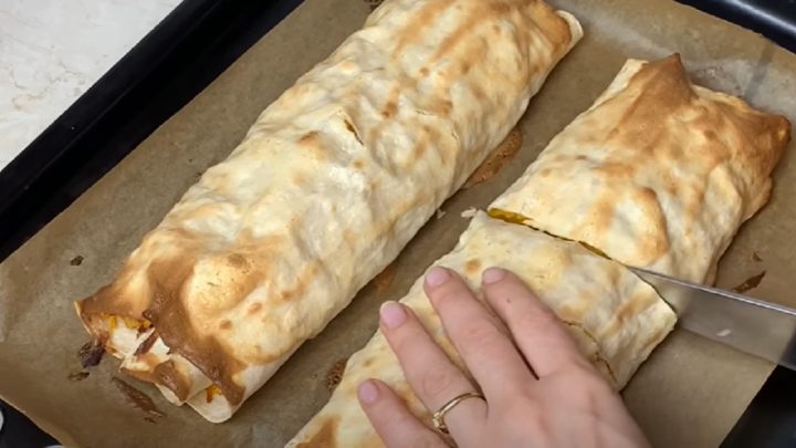 Dýňový závin s jablky a vanilkou