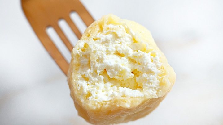 Líné tvarohové knedlíky s vanilkou