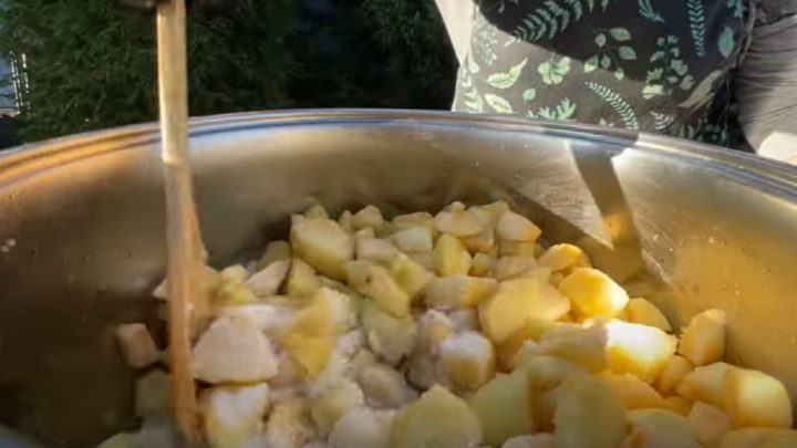 Jablečné Salko do skla jen ze 4 surovin