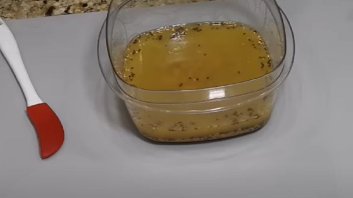 Domácí hrubozrnná hořčice s medem