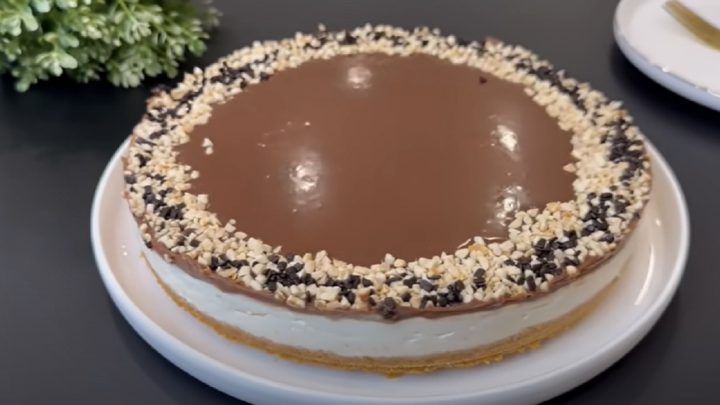 Nepečený dort s mascarpone a čokoládou