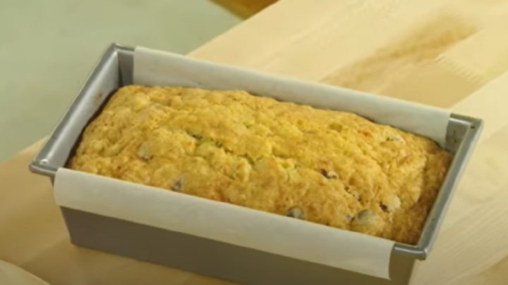 Sladký cuketový chlebíček s čokoládou