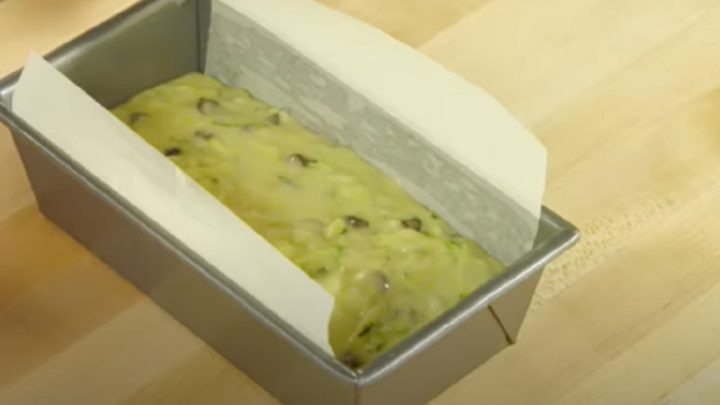 Sladký cuketový chlebíček s čokoládou