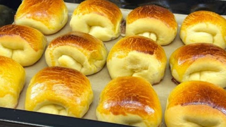 Kynuté buchty s marmeládou a vanilkou