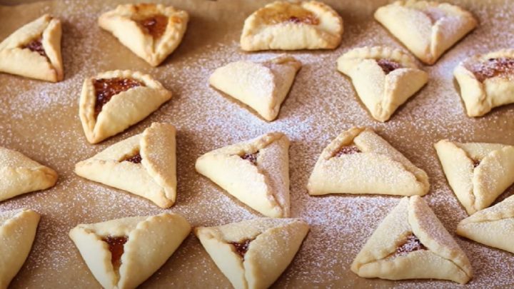 Trojúhelníčky plněné marmeládou