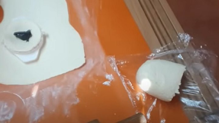 Šátečky z tvarohového těsta s povidly