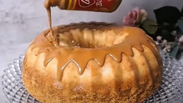 Lotus bábovka se smetanovým pudinkem