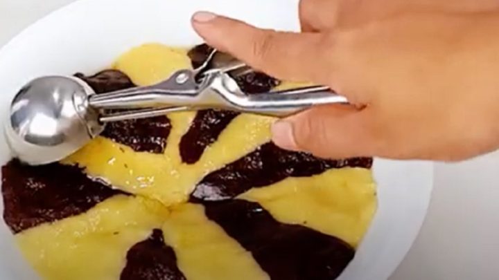 Rychlé mramorované sušenky s čokoládou