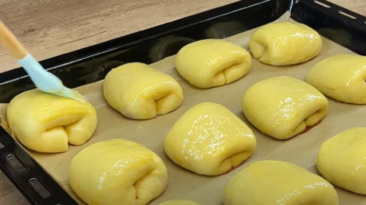 Kynuté buchty s marmeládou a vanilkou