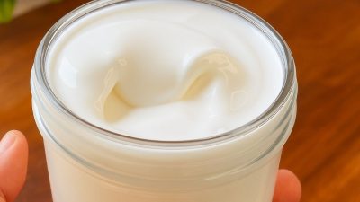 Crème fraîche ze 3 ingrediencí