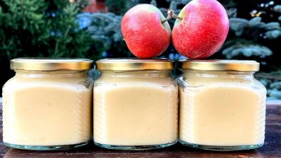 Jablečné Salko do skla jen ze 4 surovin