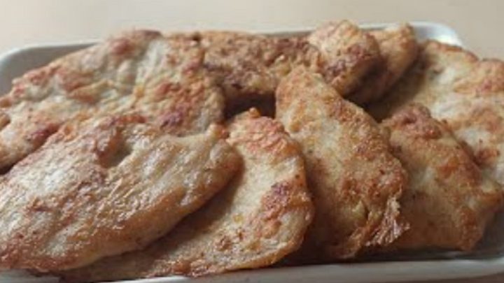 Kuřecí plátek v česnekové marinádě