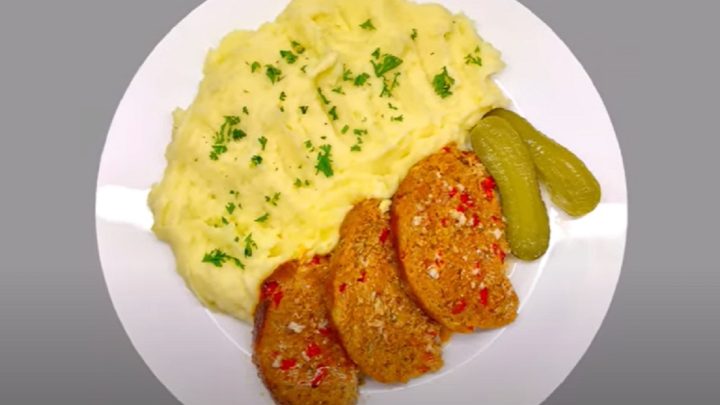 Pikantní papriková sekaná s majoránkou