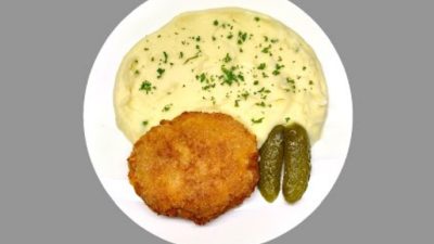 Kuřecí mleté řízky s tvrdým sýrem