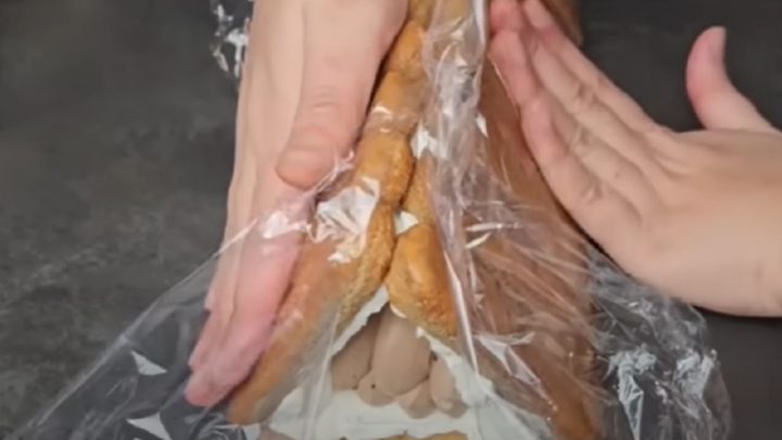 Nepečená tiramisu střecha s mascarpone