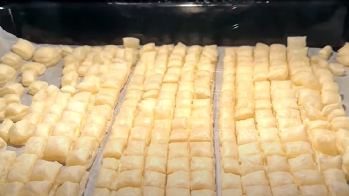 Věneček do skla s vanilkovým krémem