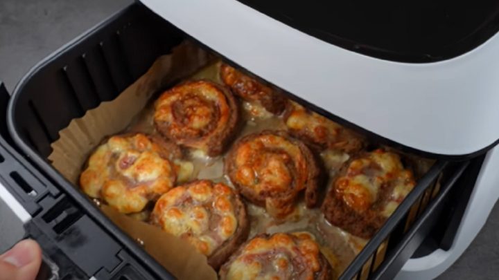 Šneky z mletého masa s parmazánem