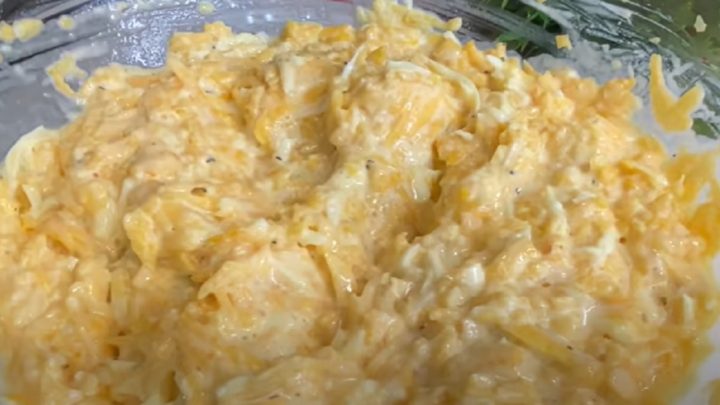 Dýňové bramboráky s jogurtem