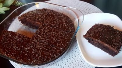 Rychlá čokoládová buchta s vanilkou