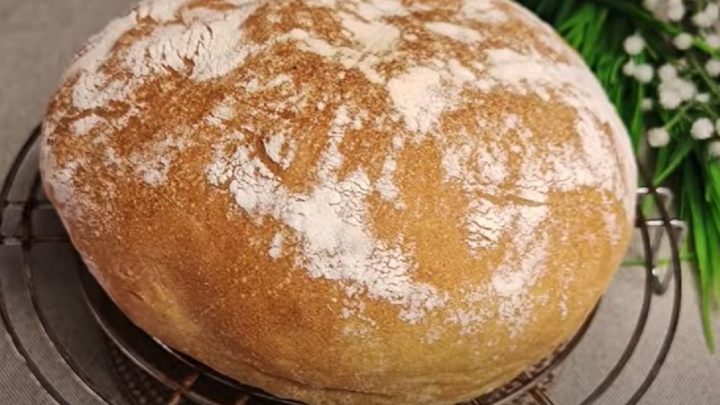 Chléb z horkovzdušné fritézy s medem