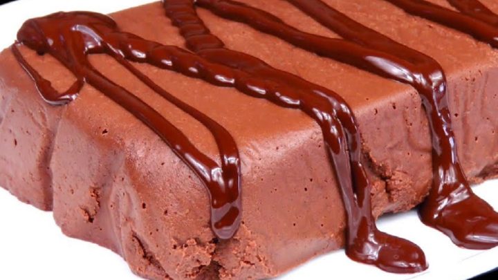 Čokoládový řez ze 4 surovin