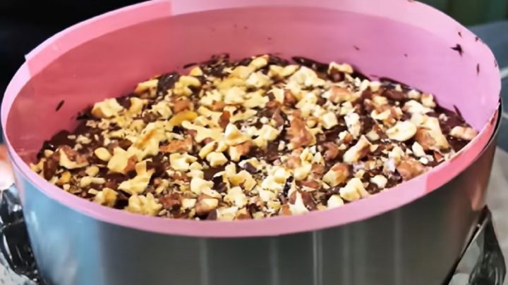 Nepečený dort s tvarohovým krémem