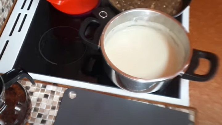 Poctivá houbová omáčka s mlékem