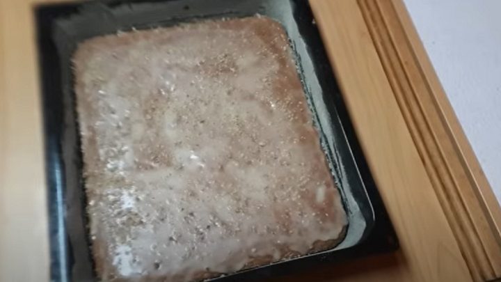 Rychlé jablečné řezy s kakaem