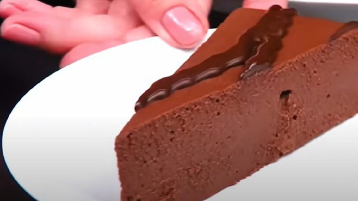 Čokoládový řez ze 4 surovin