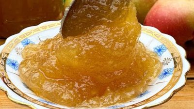 Jablečný džem s citrónem ze 4 surovin