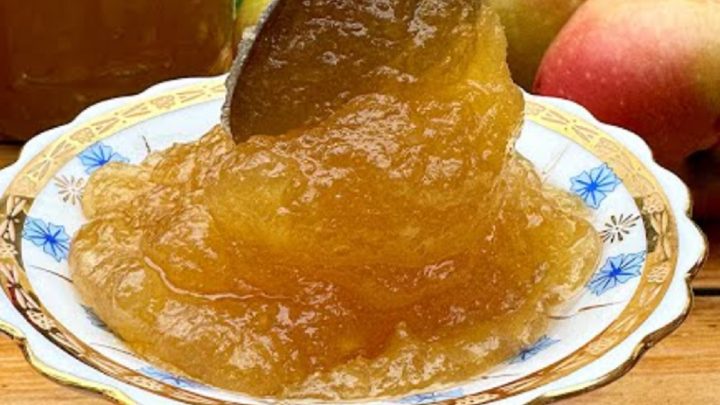 Jablečný džem s citrónem ze 4 surovin