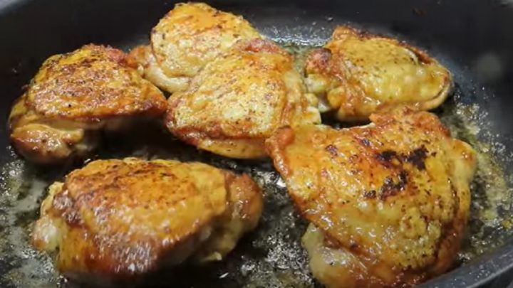 Kuře v česnekové omáčce s tymiánem