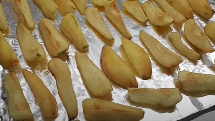 Sušené hrušky ze 4 ingrediencí