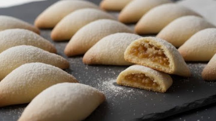 Šátečky s jablečnou náplní a oříšky