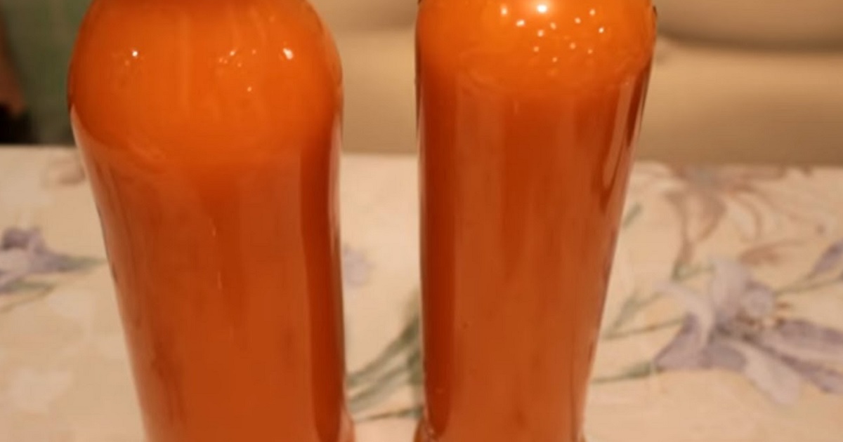 Rakytníkový sirup ze 2 ingrediencí