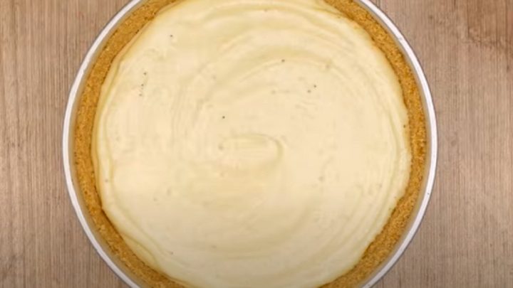 Nepečený banánový cheesecake s vanilkou