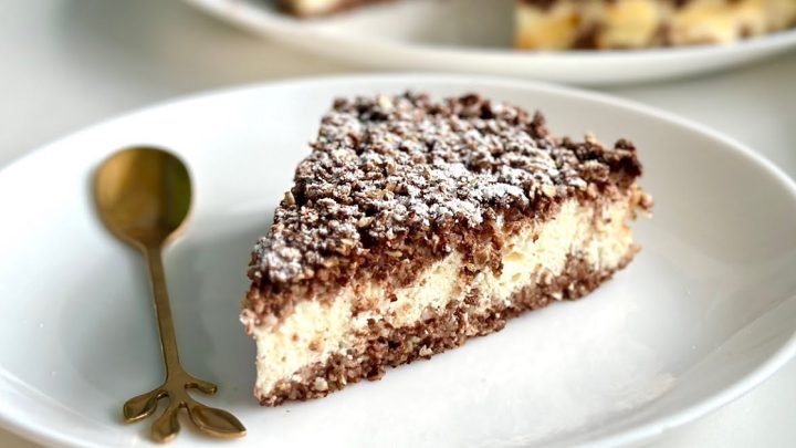 Dietní tvarohový koláč bez cukru Dietní tvarohový koláč bez cukru