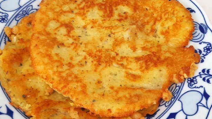 Bramboráky se smetanou a česnekem