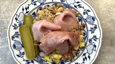 Šumajstr se slaninou a škvarky