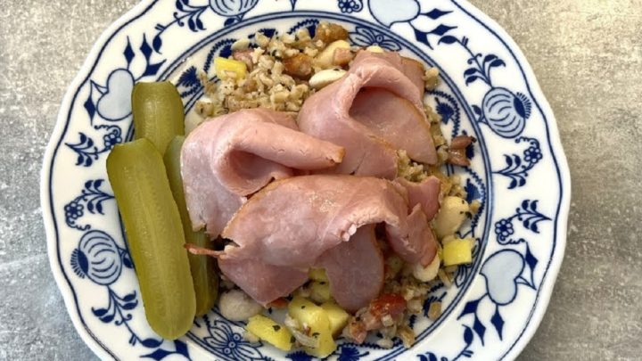 Šumajstr se slaninou a škvarky