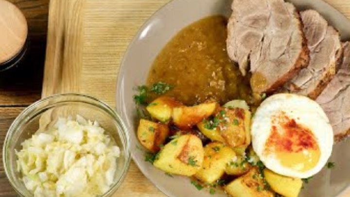 Vepřové plátky s hořčičnou omáčkou