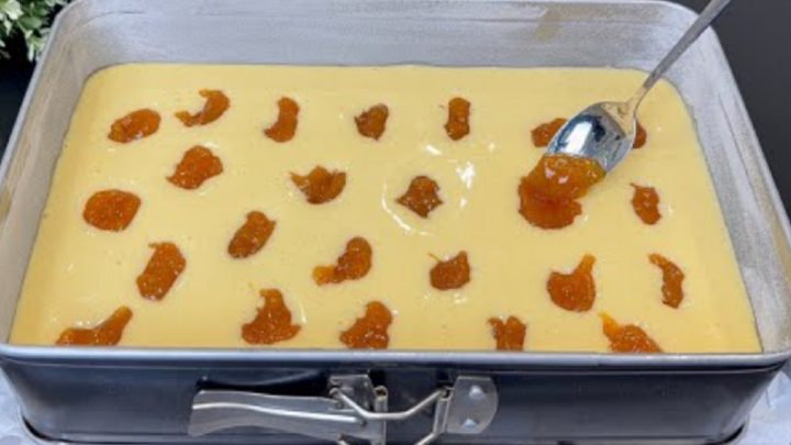 Nadýchaná buchta s marmeládou Nadýchaná buchta s marmeládou