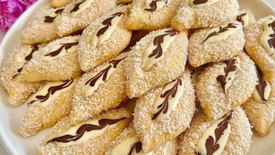 Andělské slzy v kokosu s čokoládou